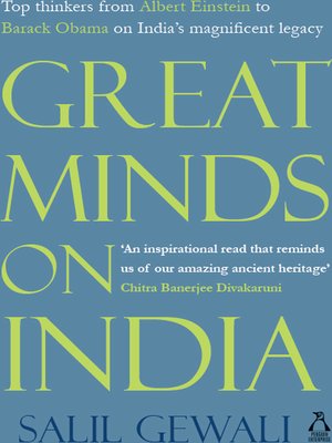 cover image of Great Minds on India